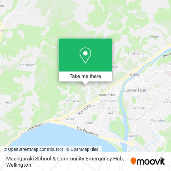 Maungaraki School & Community Emergency Hub地图