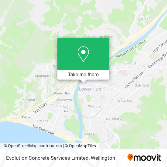 Evolution Concrete Services Limited map