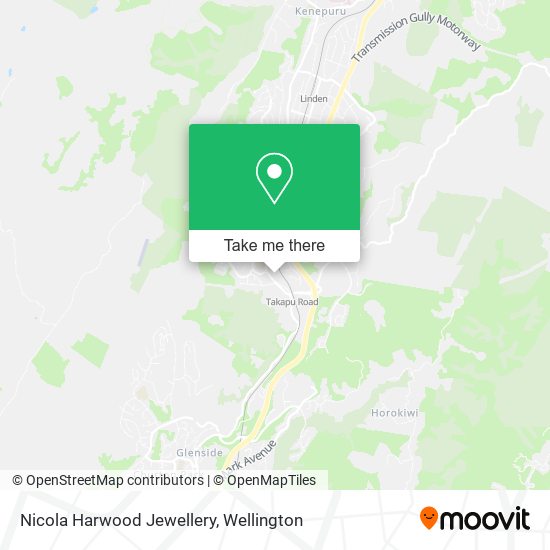 Nicola Harwood Jewellery map