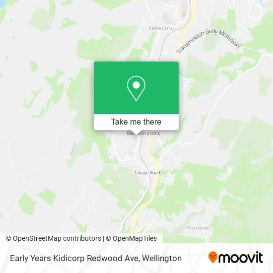Early Years Kidicorp Redwood Ave map