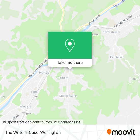 The Writer's Case map