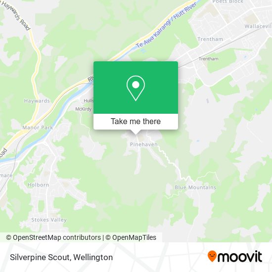 Silverpine Scout map