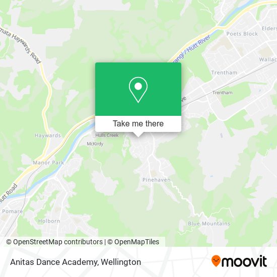 Anitas Dance Academy map