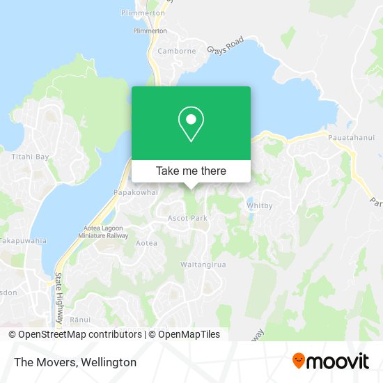 The Movers map
