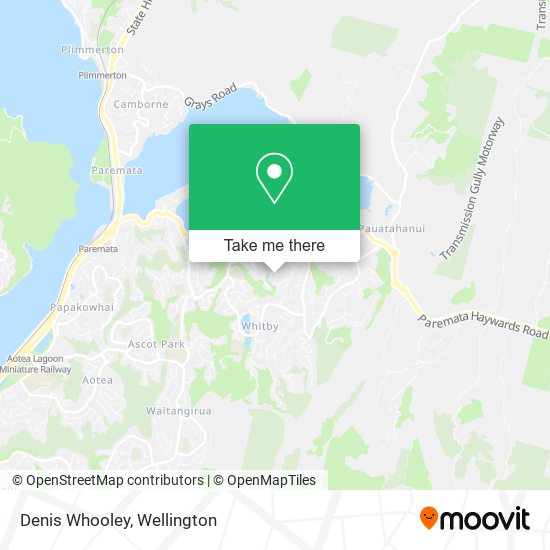 Denis Whooley map