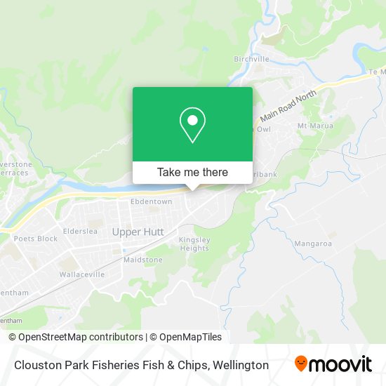 Clouston Park Fisheries Fish & Chips map