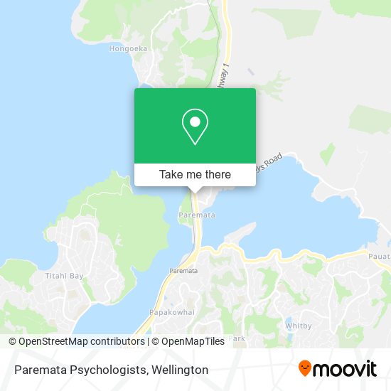 Paremata Psychologists map