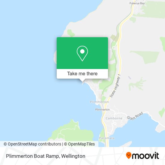 Plimmerton Boat Ramp map