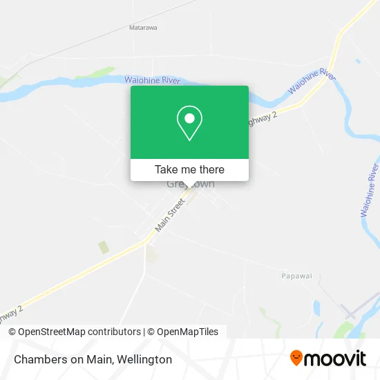 Chambers on Main map
