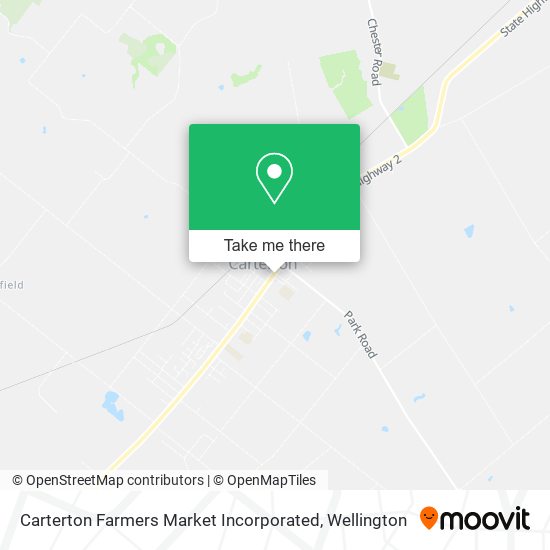 Carterton Farmers Market Incorporated map