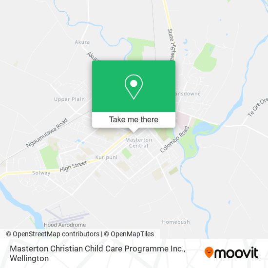 Masterton Christian Child Care Programme Inc. map