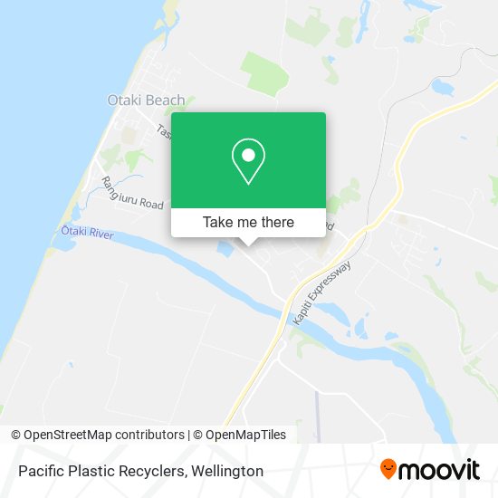 Pacific Plastic Recyclers map