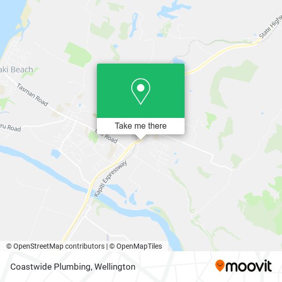 Coastwide Plumbing map