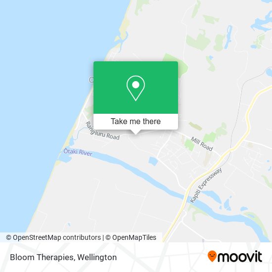 Bloom Therapies map