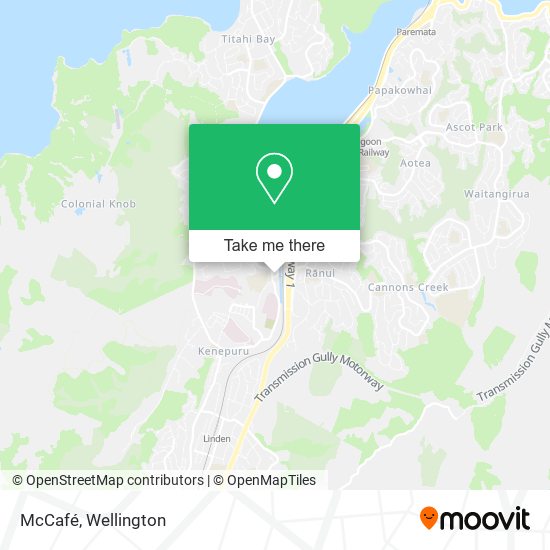 McCafé map