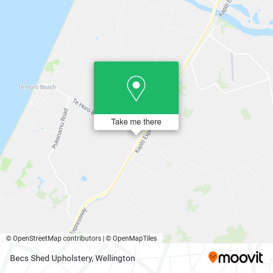 Becs Shed Upholstery map