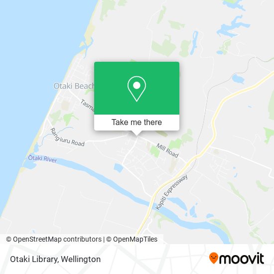 Otaki Library地图