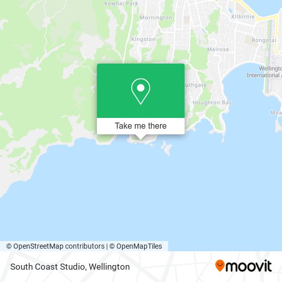 South Coast Studio map