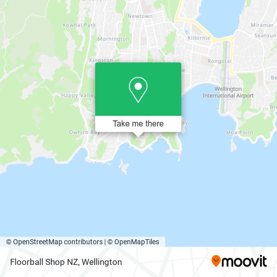 Floorball Shop NZ map