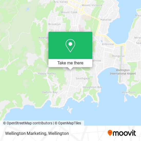 Wellington Marketing map
