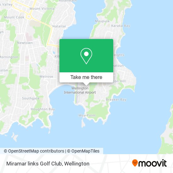 Miramar links Golf Club map