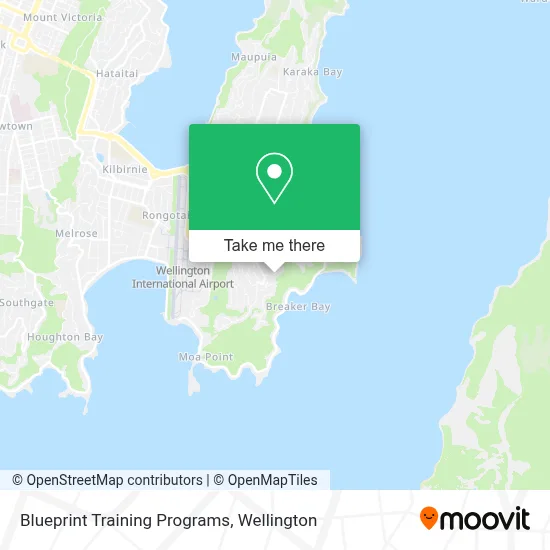 Blueprint Training Programs map