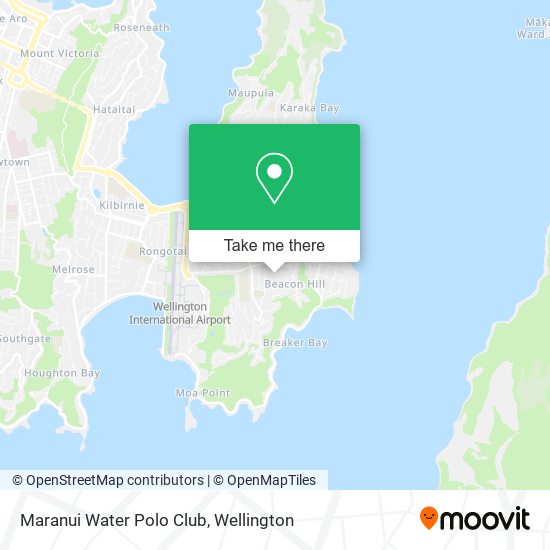 Maranui Water Polo Club map