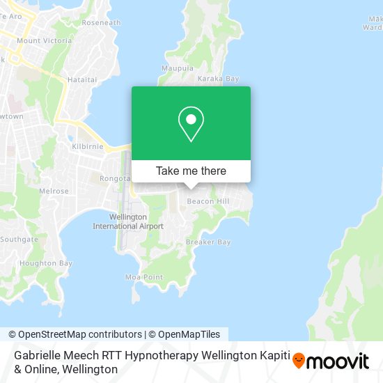 Gabrielle Meech RTT Hypnotherapy Wellington Kapiti & Online map