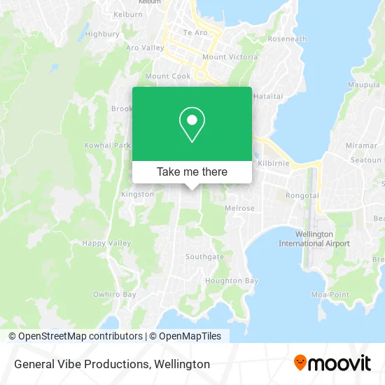 General Vibe Productions map