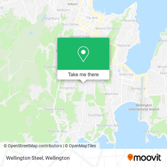 Wellington Steel map