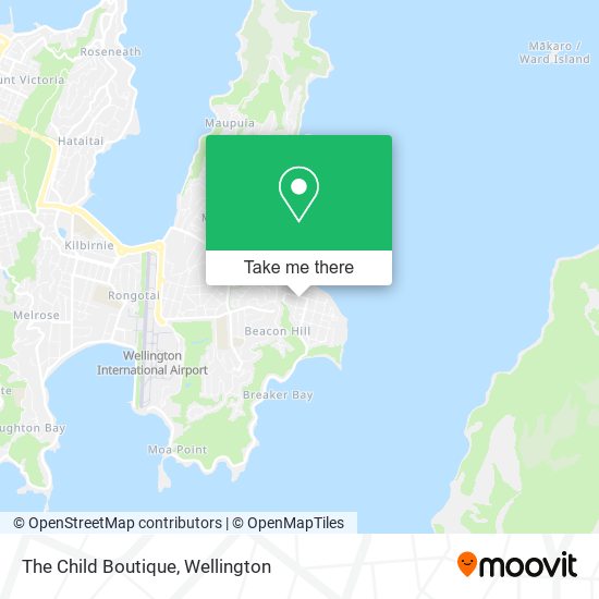 The Child Boutique map