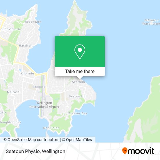 Seatoun Physio map