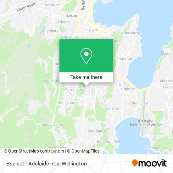 Bselect - Adelaide Roa map