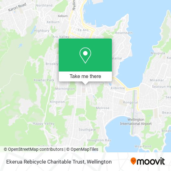 Ekerua Rebicycle Charitable Trust map