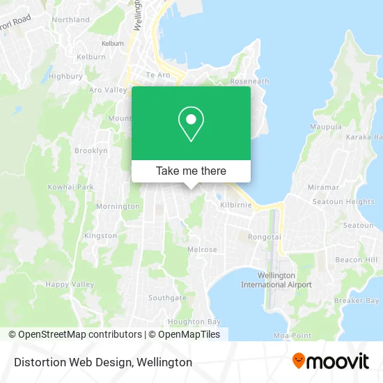 Distortion Web Design map