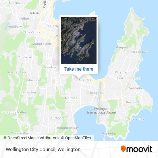 Wellington City Council地图