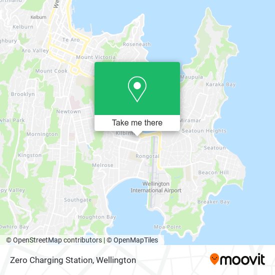 Zero Charging Station map