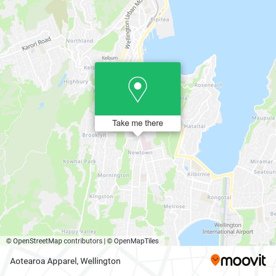 Aotearoa Apparel map