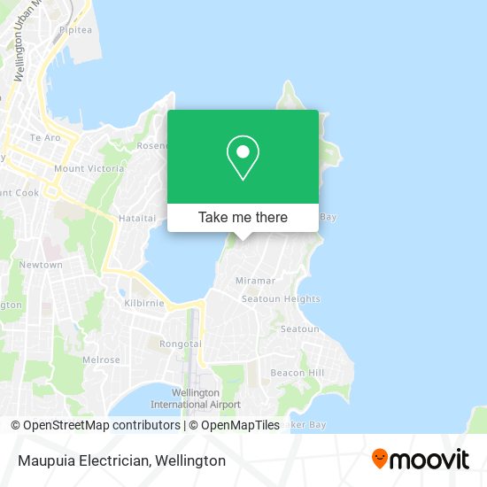 Maupuia Electrician map