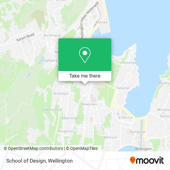 School of Design map