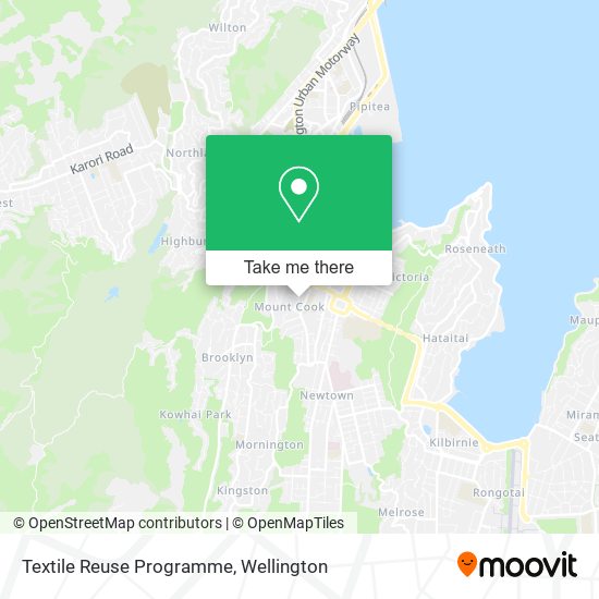 Textile Reuse Programme map