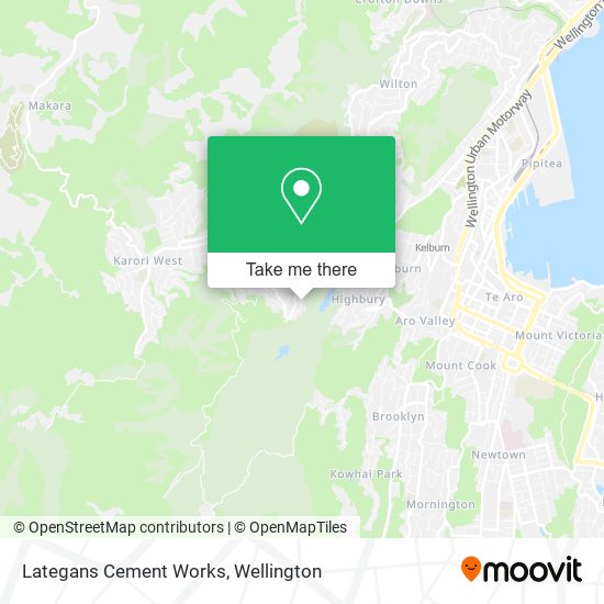 Lategans Cement Works map