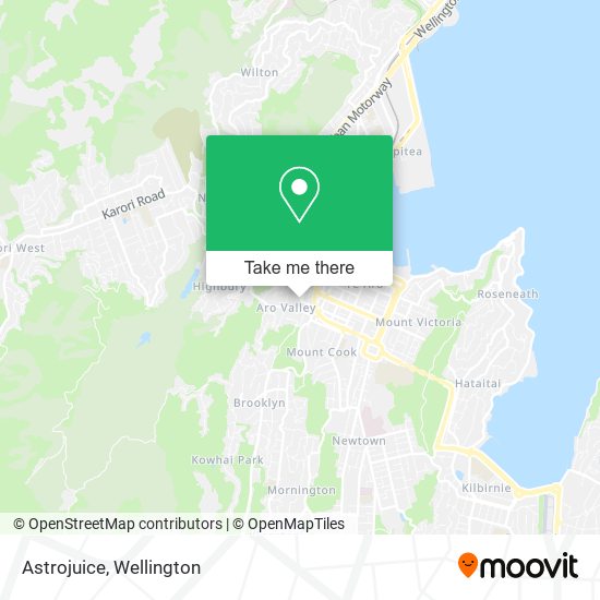 Astrojuice map