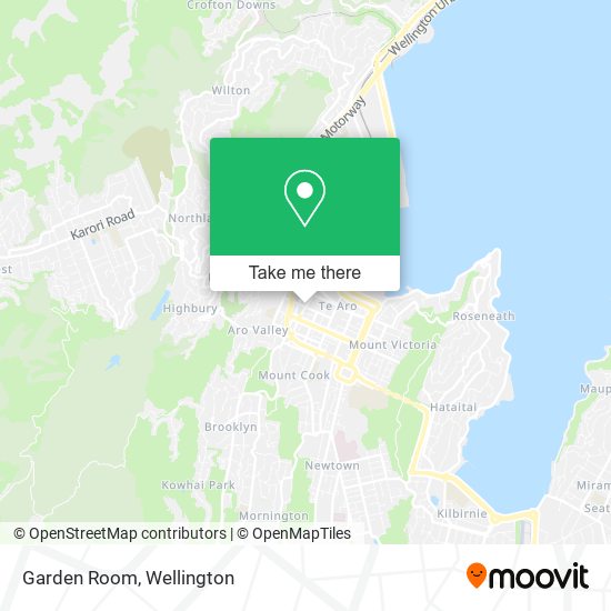 Garden Room map