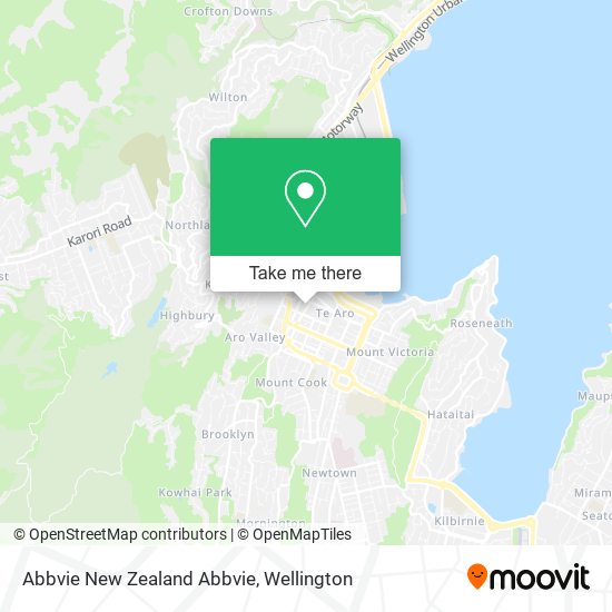 Abbvie New Zealand Abbvie map