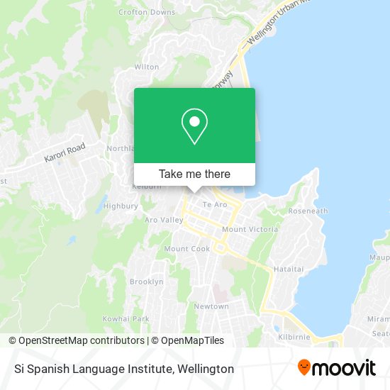 Si Spanish Language Institute map