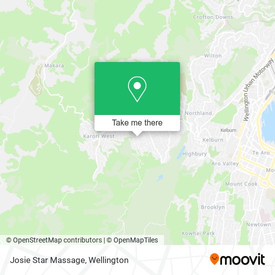 Josie Star Massage map