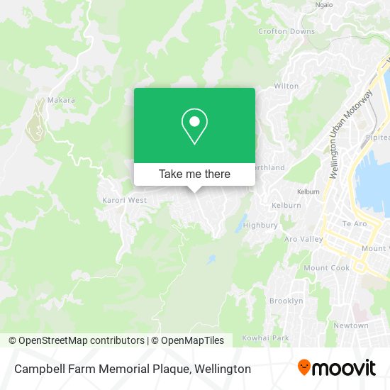 Campbell Farm Memorial Plaque地图