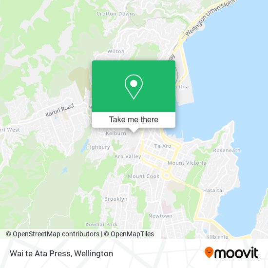 Wai te Ata Press map