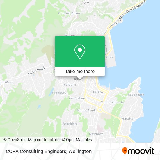 CORA Consulting Engineers map